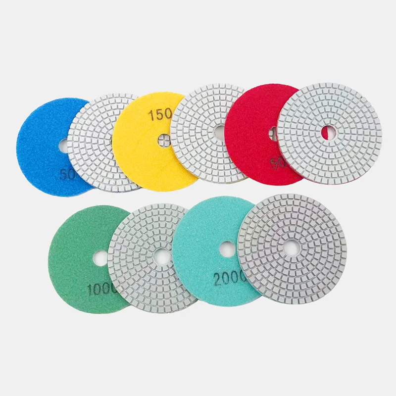Diamond plated pad polishing ceramic