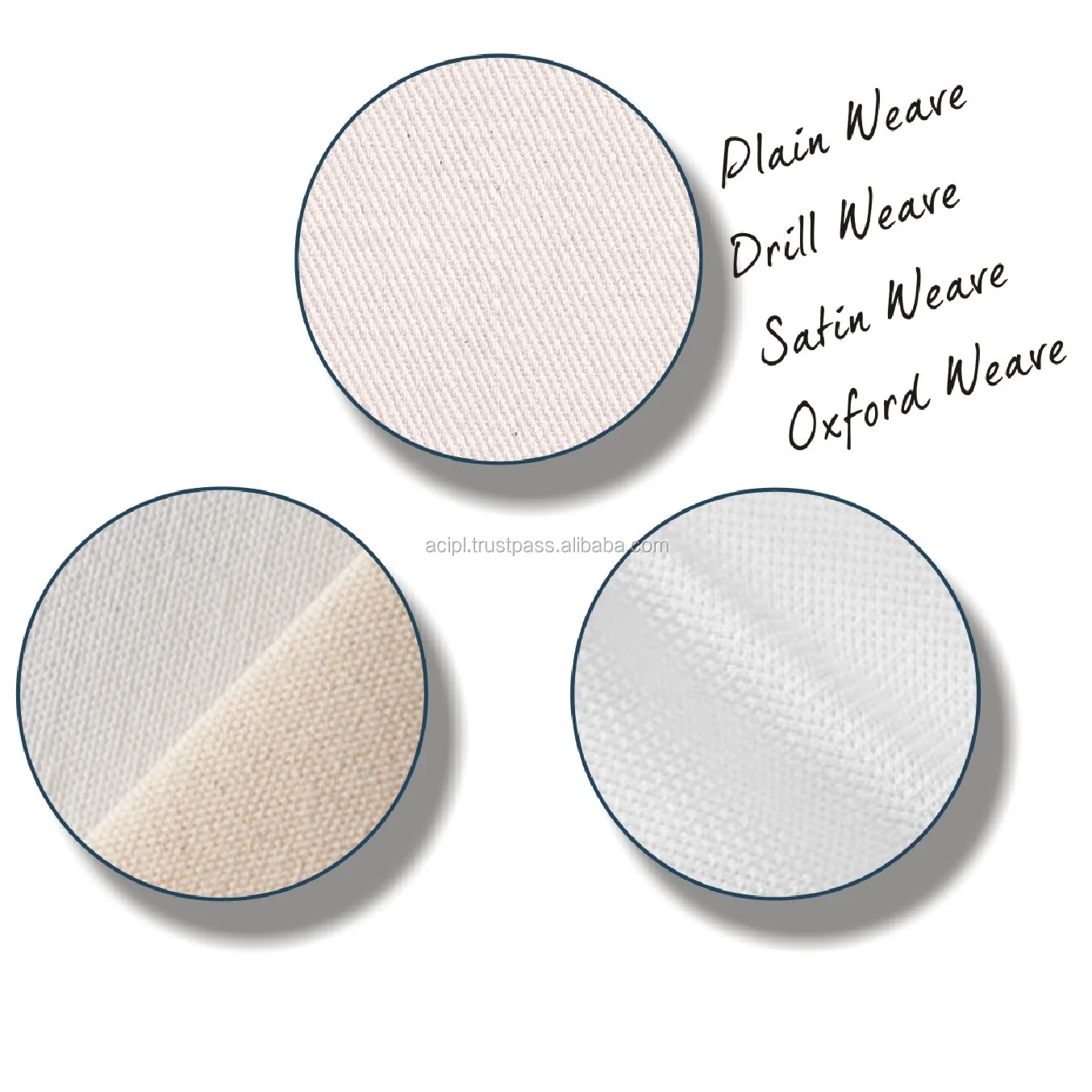 Export Grade Premium Quality 100% Cotton Grey Fabric 60 x 60 Yarn Count 300 Thread Count Plain 114 inches Width Roll Packing
