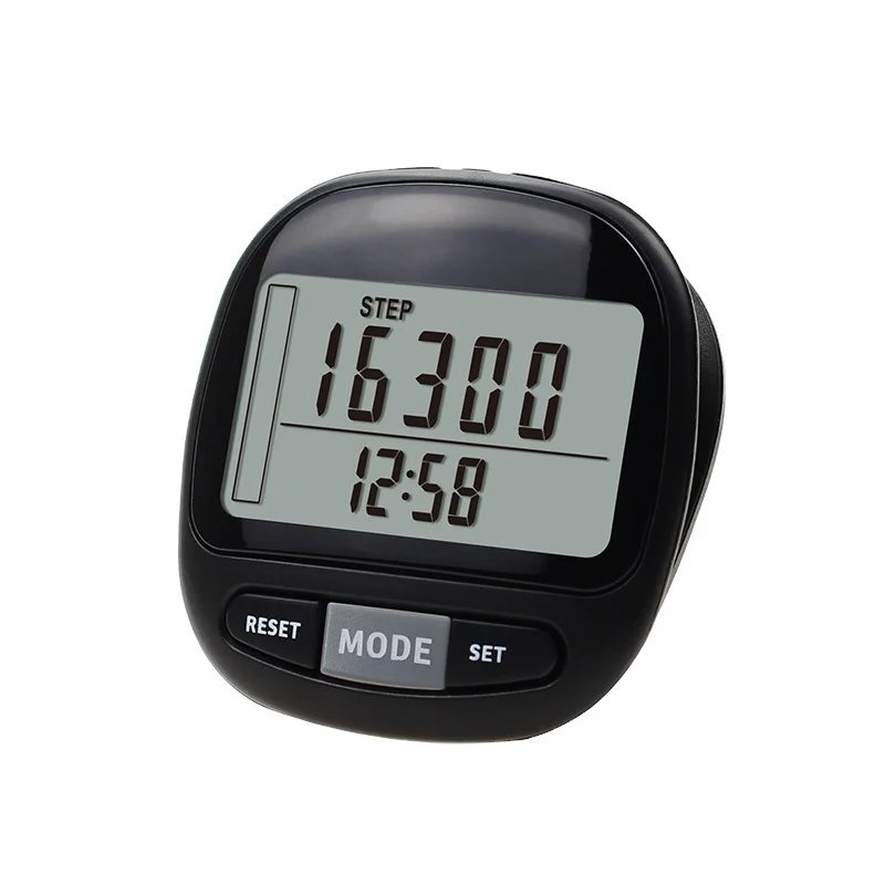 3D Sensor Multi Function Pedometer with 7 Days Memory and Detachable Clip