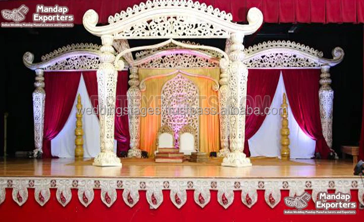 Великолепный мандап в стиле Пейсли Свадебный виде столбов индийский свадебный набор мандапов золотом арабском