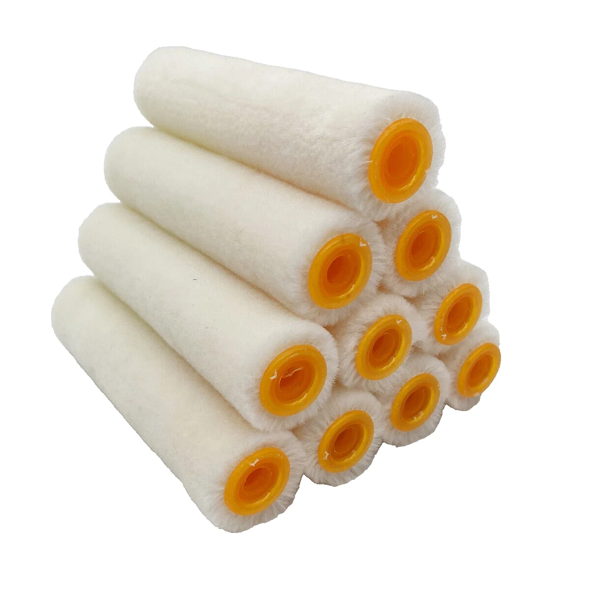 4 Inch Mini Paint Roller Brush 100% Mohair for Industrial & DIY Wood Painting Customized OEM Support Wool Roller Refill