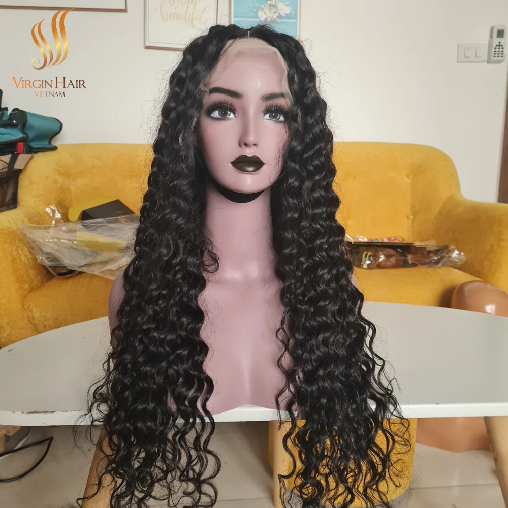 [ Wholesale Wig 2022] 100% Real Human Hair Wig With HD Lace 13x4 Frontal Wigs From Virgin Hair Vietnam Best Price