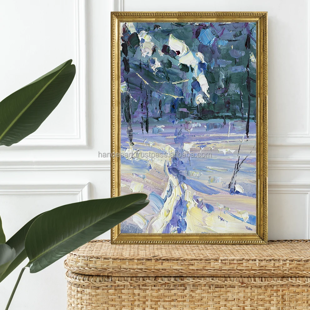 Wall Art Canvas Printing colorful oil painting abstract Wholesale Factory from Vietnam oil color for painting