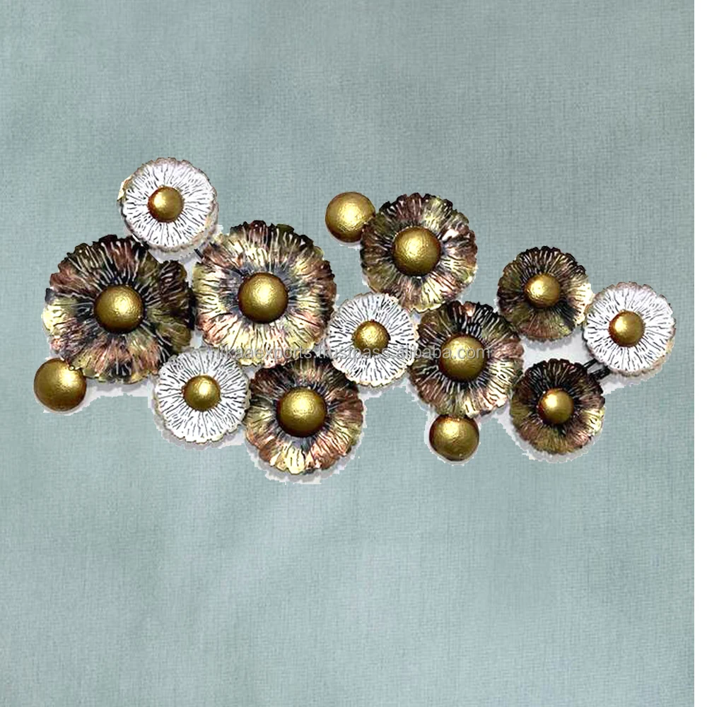 custom design metal made iron made wall arts multi color for home decoration
