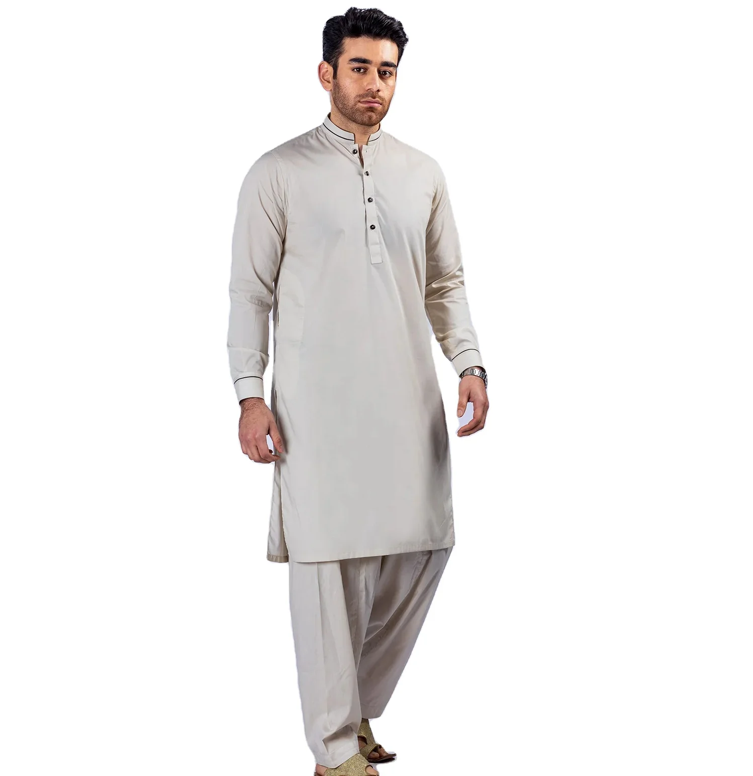 Men Shalwar Kameez Shalwar Kurta For Men 2024 men New style shalwar kameez breathable dress made in Pakistan