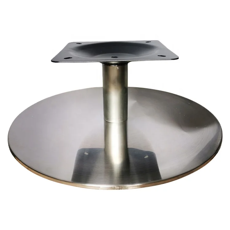 Вращающиеся круглые ножки из нержавеющей стали OEM для дивана кресла высота 180 мм диаметр 500