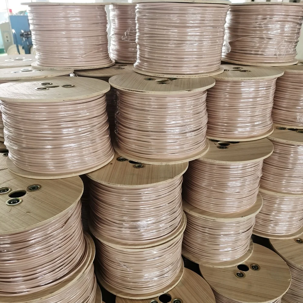 Factory hotsell 4 wire core 4p4c 28awg flat adsl telephone cable rolls