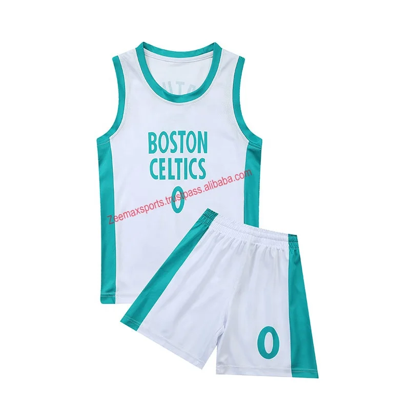 Latest Sublimation Chicago/Celtics Team Basketball Jersey Customized Basketball Uniforms