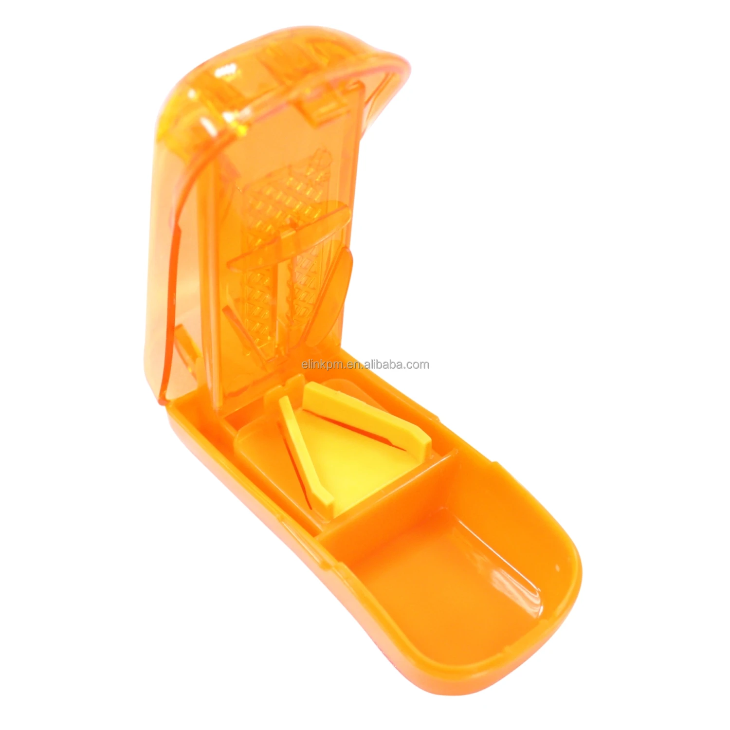 Safety Pill Cutter With Hidden Blade Design