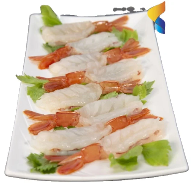 Best Selling Frozen Seafood Raw Argentinian Red Shrimp for sushi ready to eat made in Thailand by Thai Union Group