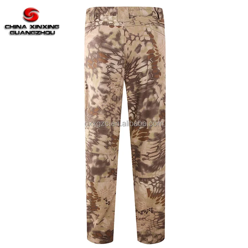 Custom Camouflage Tactical Uniform Desert Camo Frog Suit Hunting Uniform
