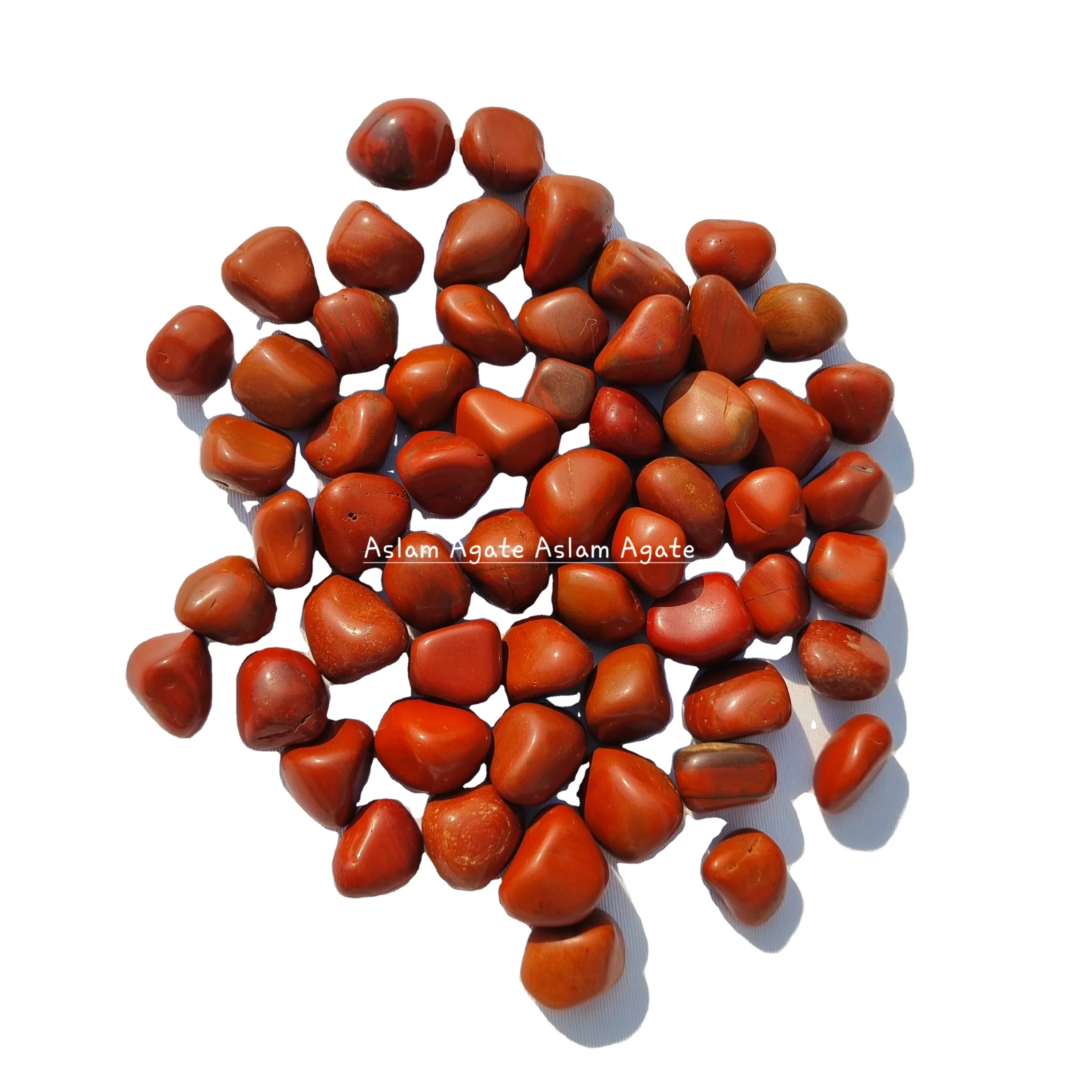 Hot Sale High Quality Natural  Red jasper Tumbled Stones Healing Tumbled Stone For Meditation And Decoration