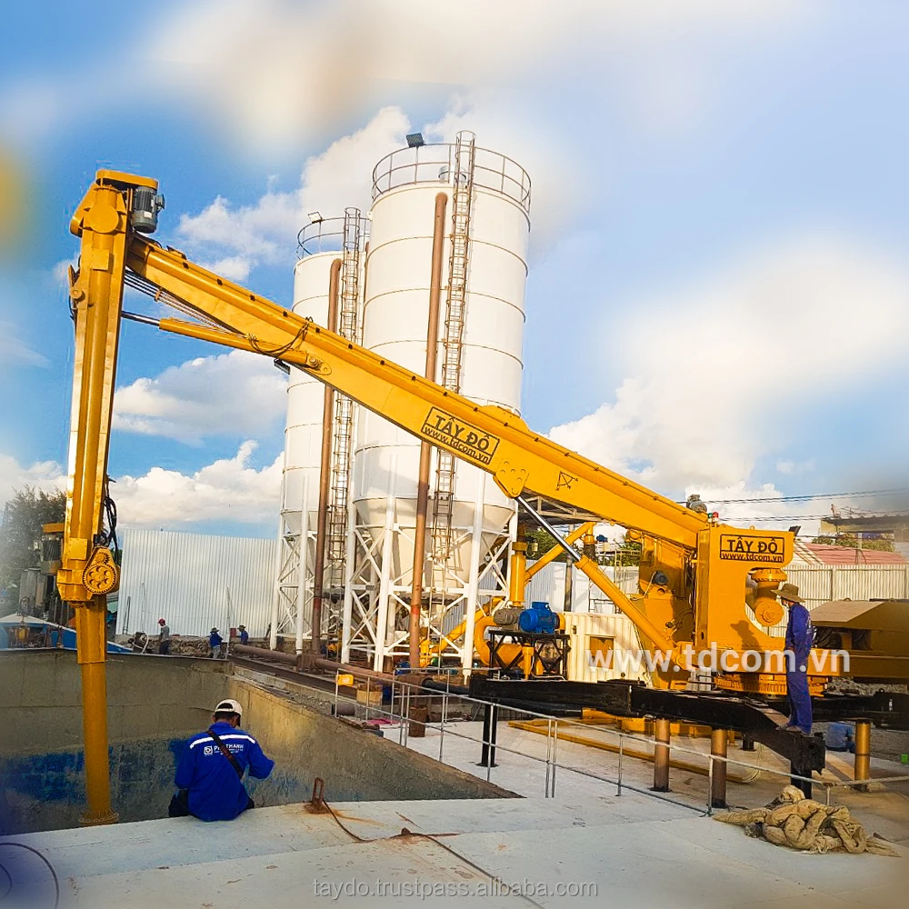 Машина для всасывания цемента Tay Do транспортирует цемент с корабля на грузовик-цистерну