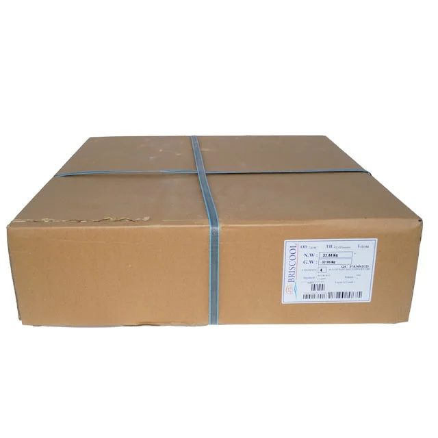 Copper Pancake Tube High Quality Refrigeration Air Conditioner Connecting Copper Pipe Manufacture