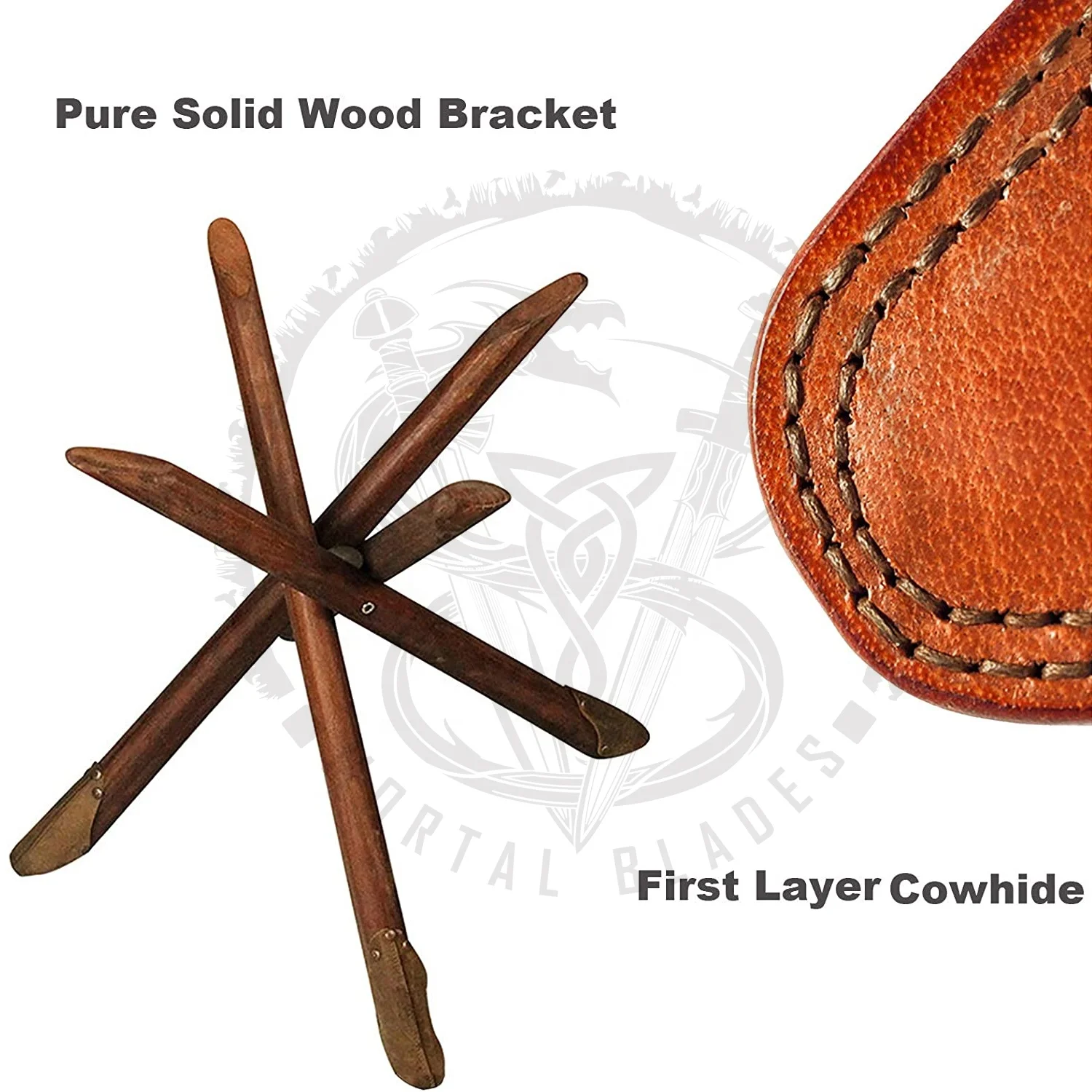 Folding Stool Fold Up Dual Use Fishing Chair Wood Seaside Garden Beach Chair for Camping Hiking Outdoor Furniture