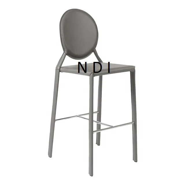 Apartment & Villa Furniture Decorative Bedroom Or Dining Room Sitting Used Black Powder Coated Shiny Finishing Sitting Stool