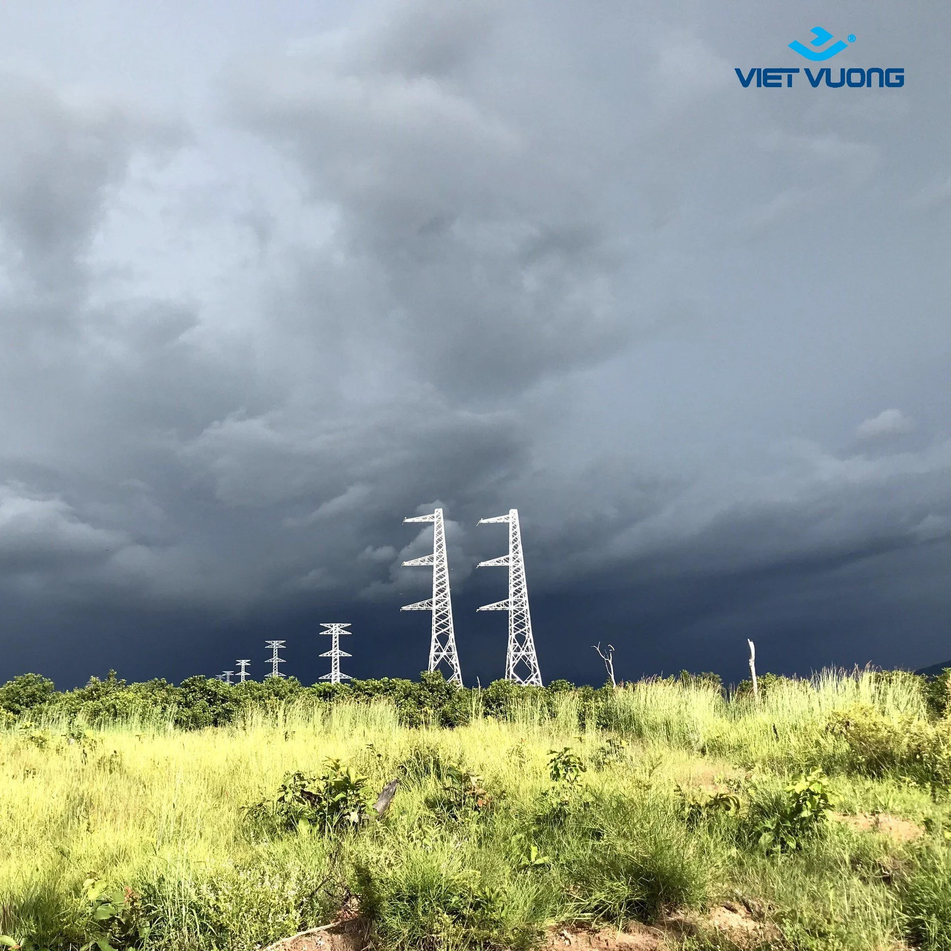 Hot Dip Galvanized Premium Quality 220kV Electric pole transmission equipmentsMade of Steel made in Vietnam