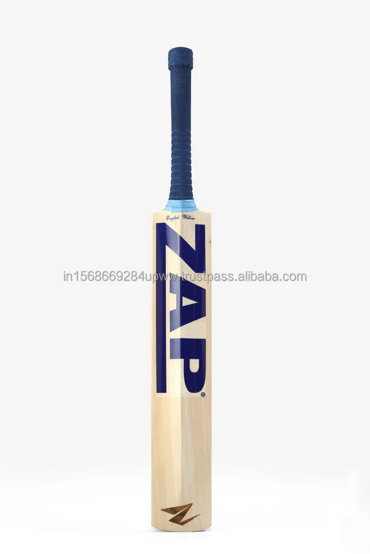 ZAP Quaint Series 3 Star Cricket Bat Vintage English Willow Wood Sports Bat Size 1