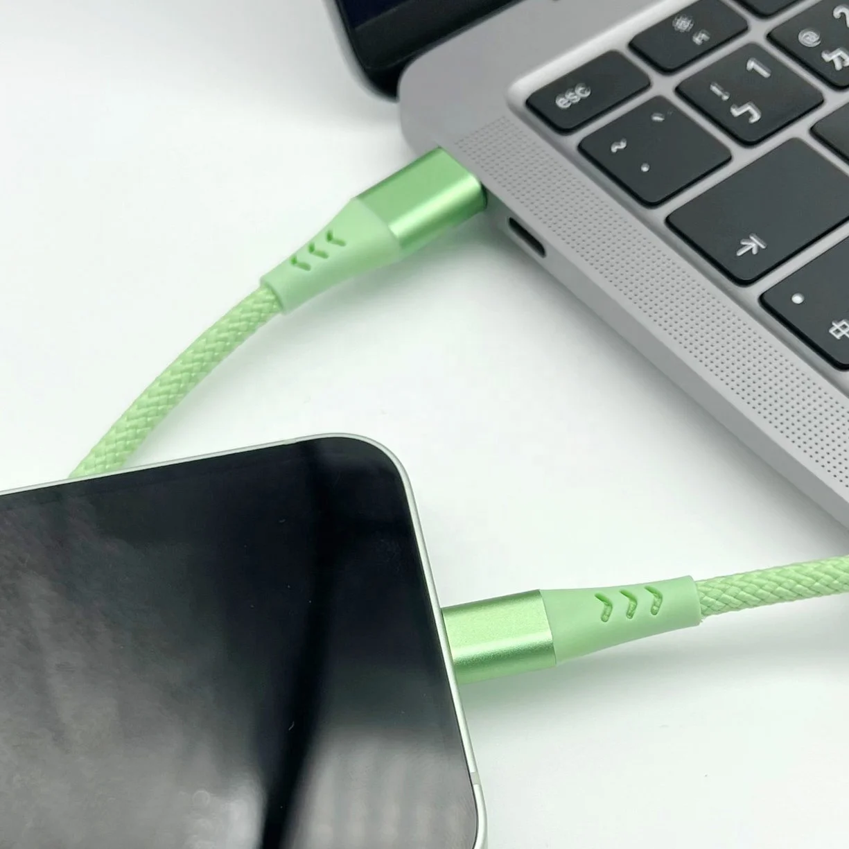 2021 New Products High Speed Phone Charging Cables Type c Fast Cable Nylon Braided Lightning Cable