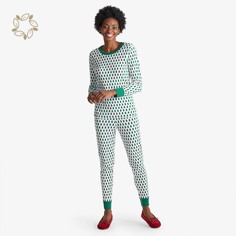 MOMMY AND ME SET bamboo christmas pjs custom matching christmas pajamas for family Holidays Matching Family Pajamas set