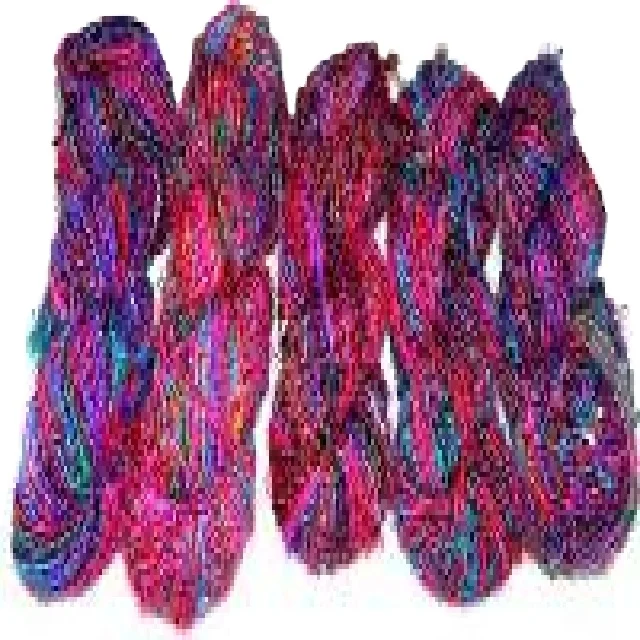 Best Selling Hot Sale Custom Design Dyed Top Quality Recycled Silk Natural Fibre General for Craft Work