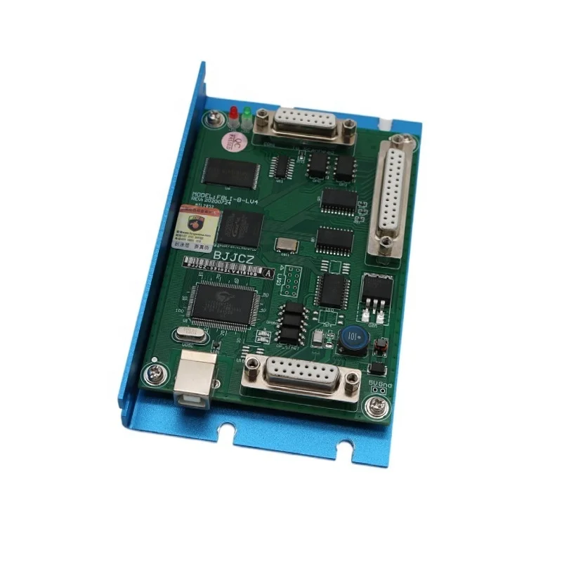 BJJCZ FBLI-B-LV4 Orginal Control Card Ezcad  for Fiber Laser Marking Machine Support Rotary Function With Metal Cover