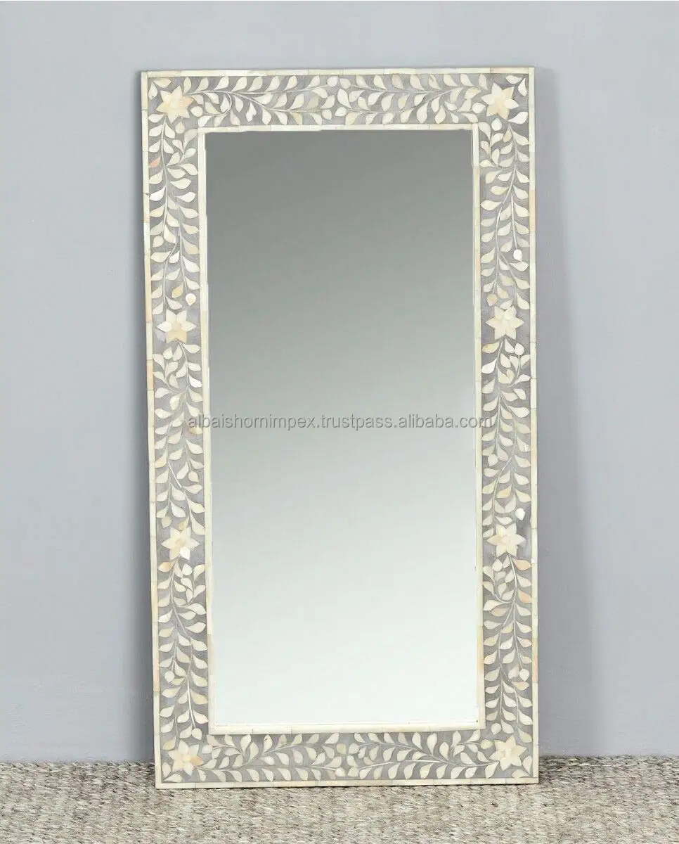 Luxury Handmade Wood Picture Frame Unique Large Wall Mirror for Home Decoration and Gifts for Wall Mount