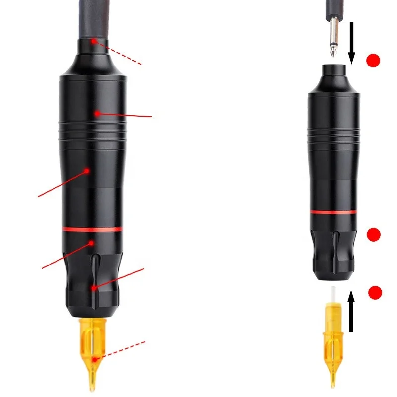 China Made High Quality Product Pen Tattoo Machine Set Kit Tattoo Machine Temporary