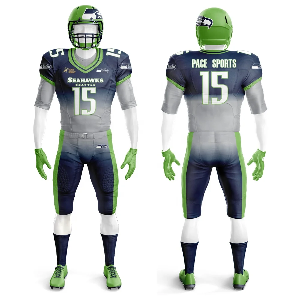 OEM Custom Blank American Football Practice Jerseys Wholesale Sublimation Design American Football Uniforms For Youth