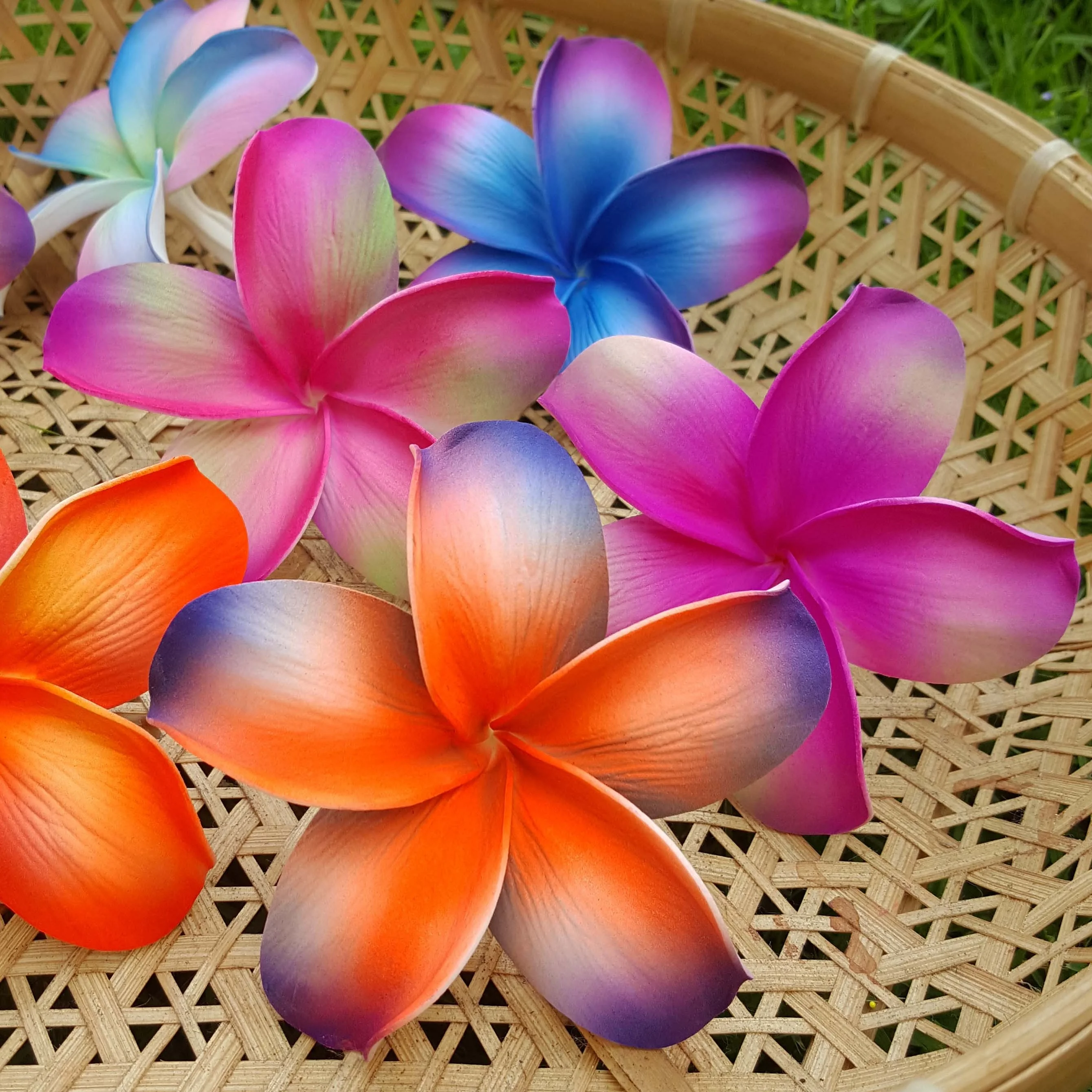 Лидер продаж товар из тайского магазина Plumeria Frangipani пенный цветок с уникальной кисточкой (упаковка 100 штук)