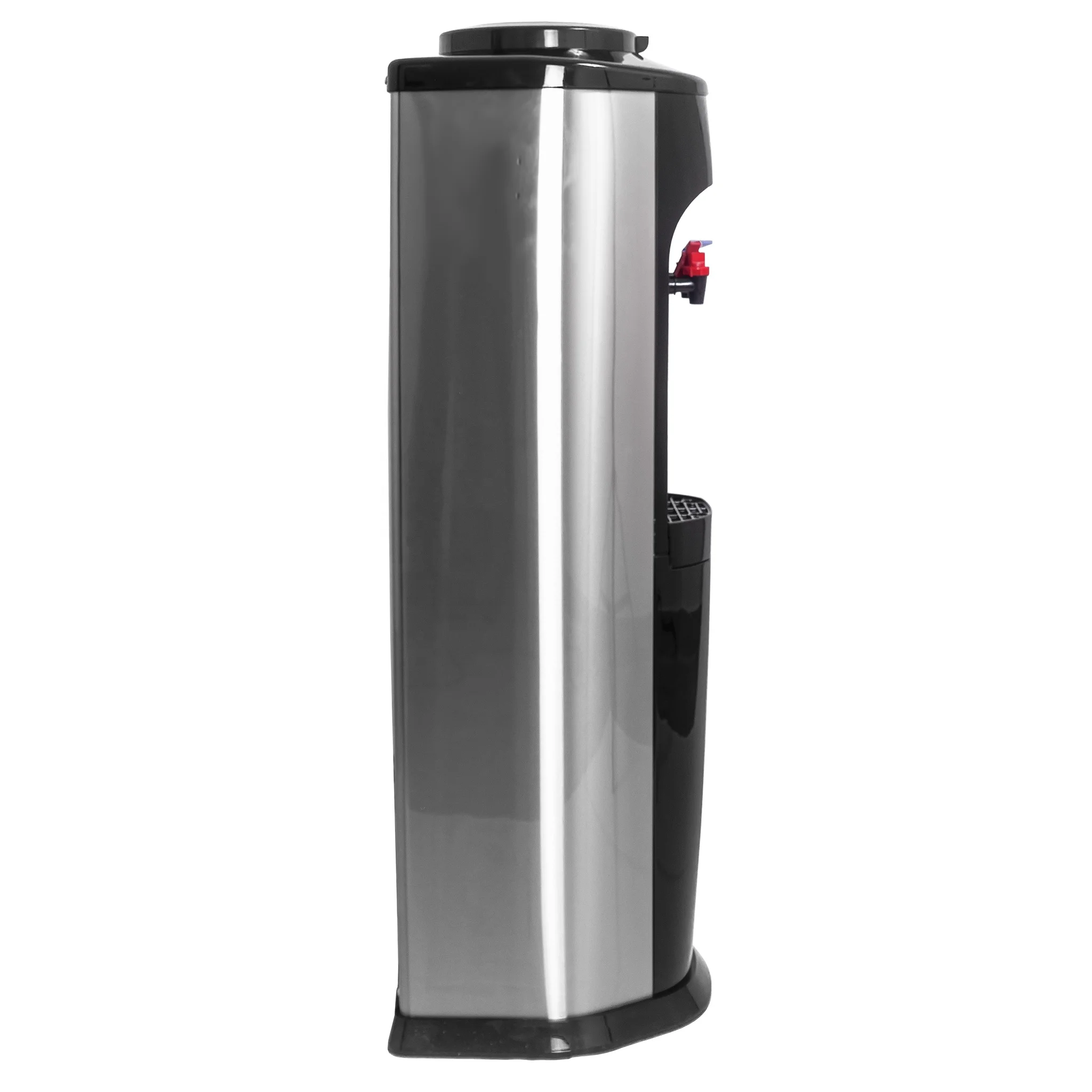 Floor standing hot and cold commercial water dispenser