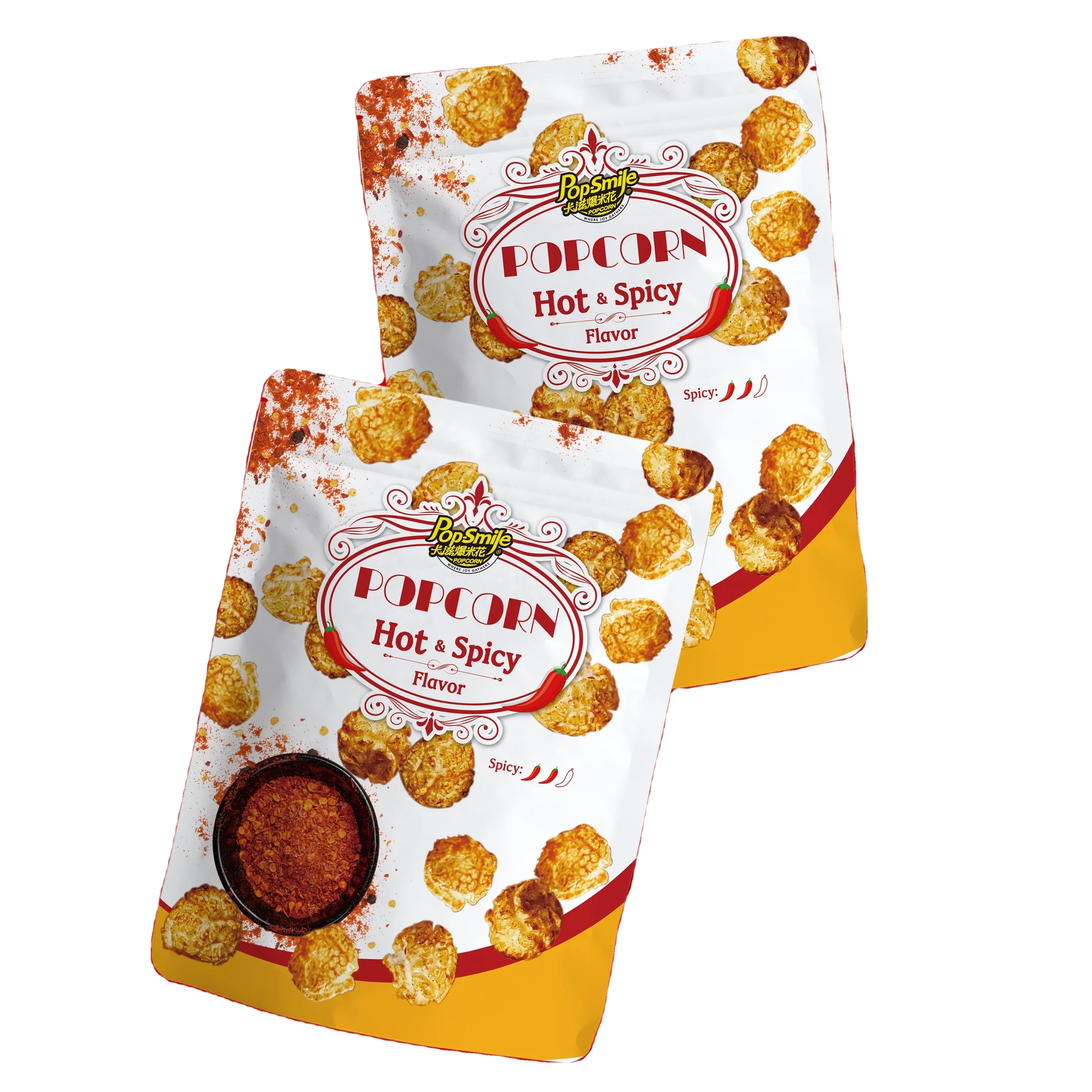 Wholesale Snack Food Hot and Spicy Flavor popcorn Best Snack