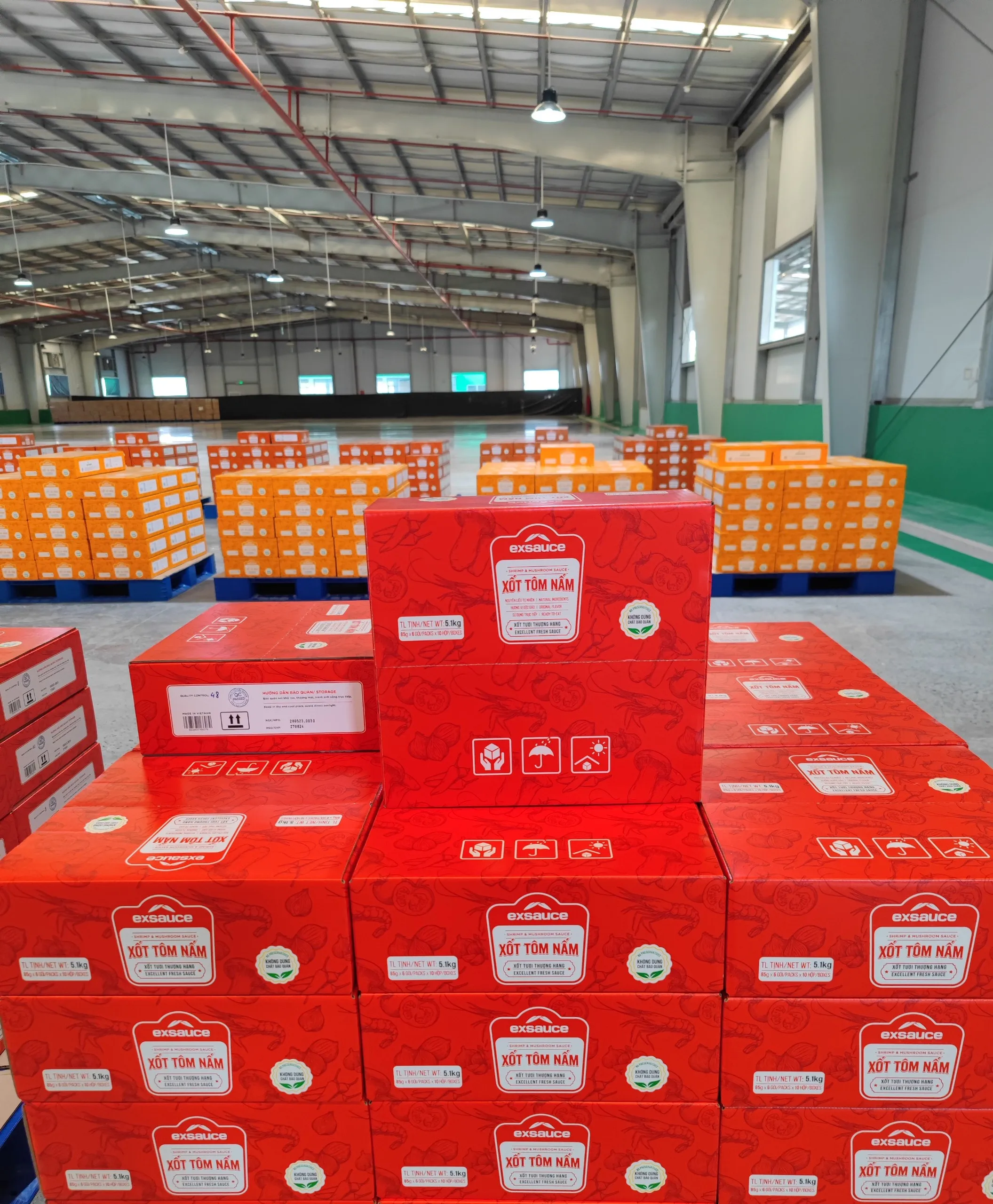 Vietnam Instant food Manufacturers Provide Flavor Seasoning Carton Shrimp & Mushroom sauce No preservatives For Local