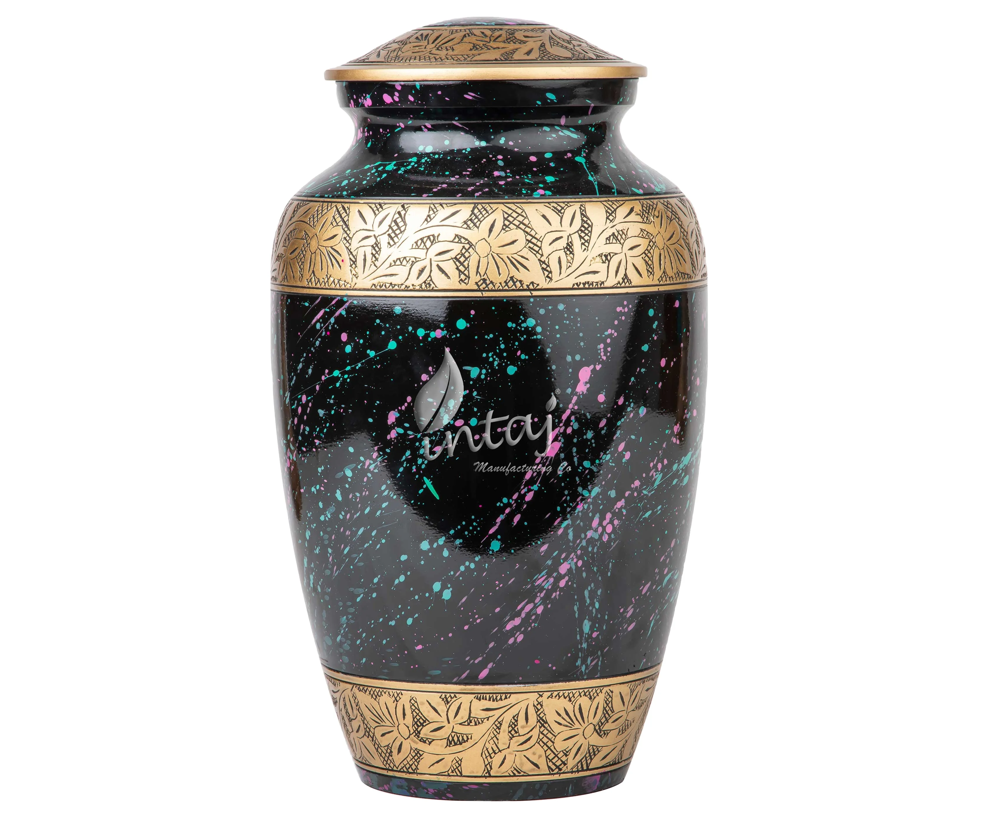 New Design  Cremation Urns for Human Ashes - Adult Large Funeral Urns Handcrafted - STAR INDIA CRAFT