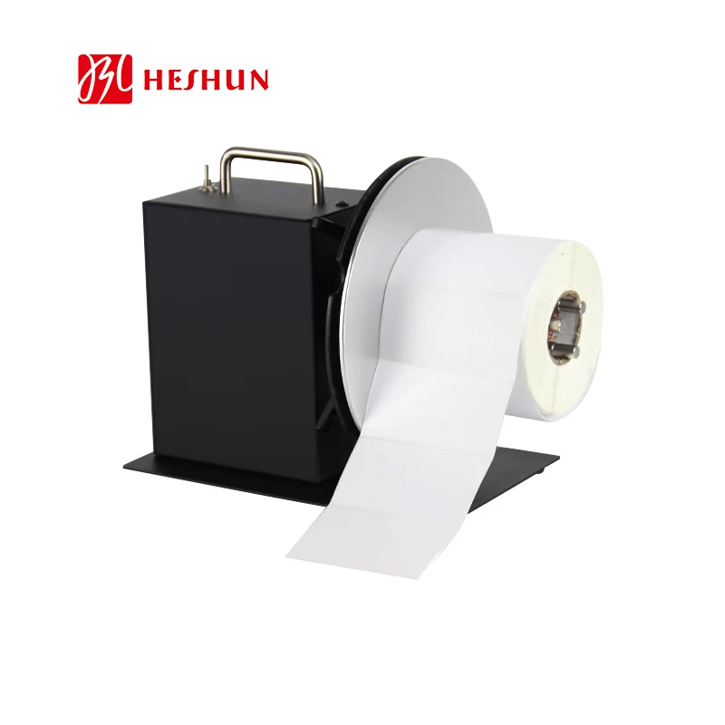 Heshun Factory Price Good Quality Label Rewinder Automatic Rewind For Label Barcode Label Sticker Rewinder Machine