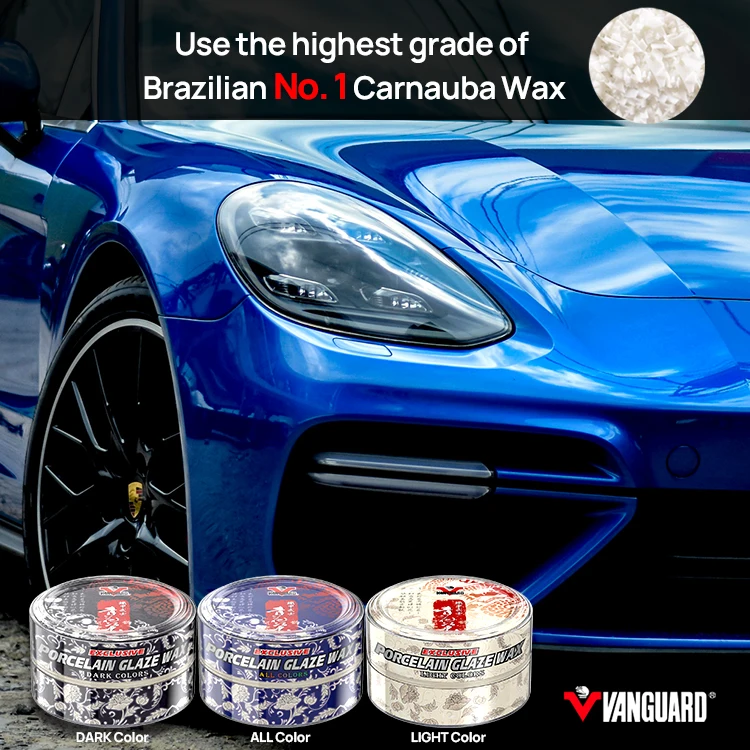 PORCELAIN GLAZE PREMIUM CAR COATING CARNAUBA POLISHING WAX