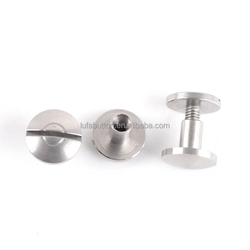 Manufacturer Stainless Steel ScrewBack Rivet Stud Screw Nail  Leather Belt for Sewing 4-20MM