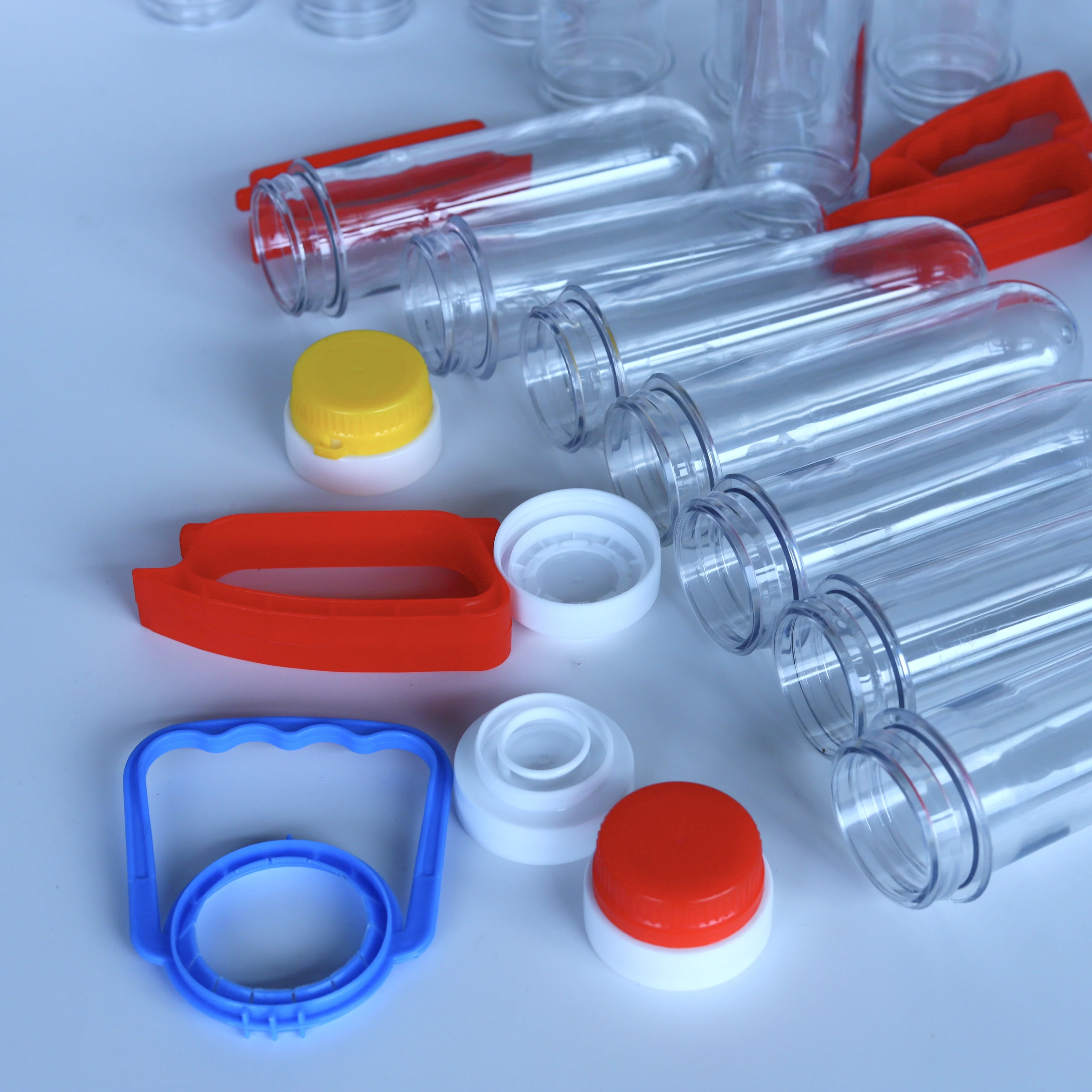 Pet-Preform Hot Selling Plastic Edible Oil Bottle for 46mm 89g With Cap and Handle