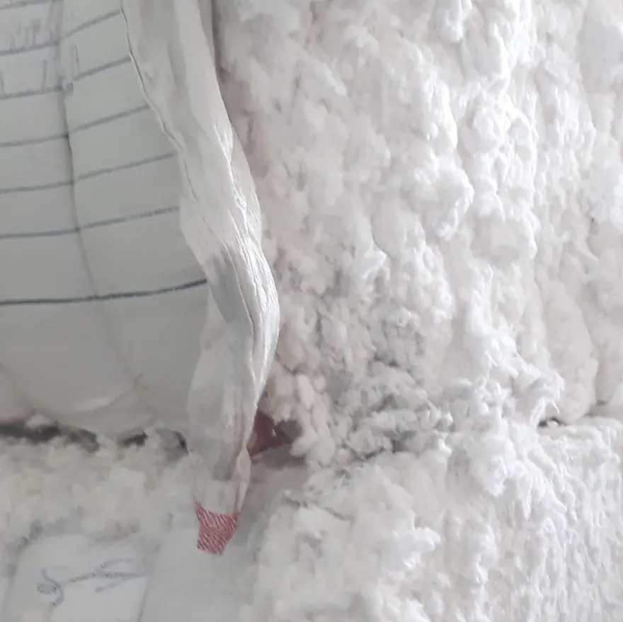 Cotton shoddy industrial cotton waste for stuffing sponge blocks recycled cotton fiber for pillow _ Ms. Min