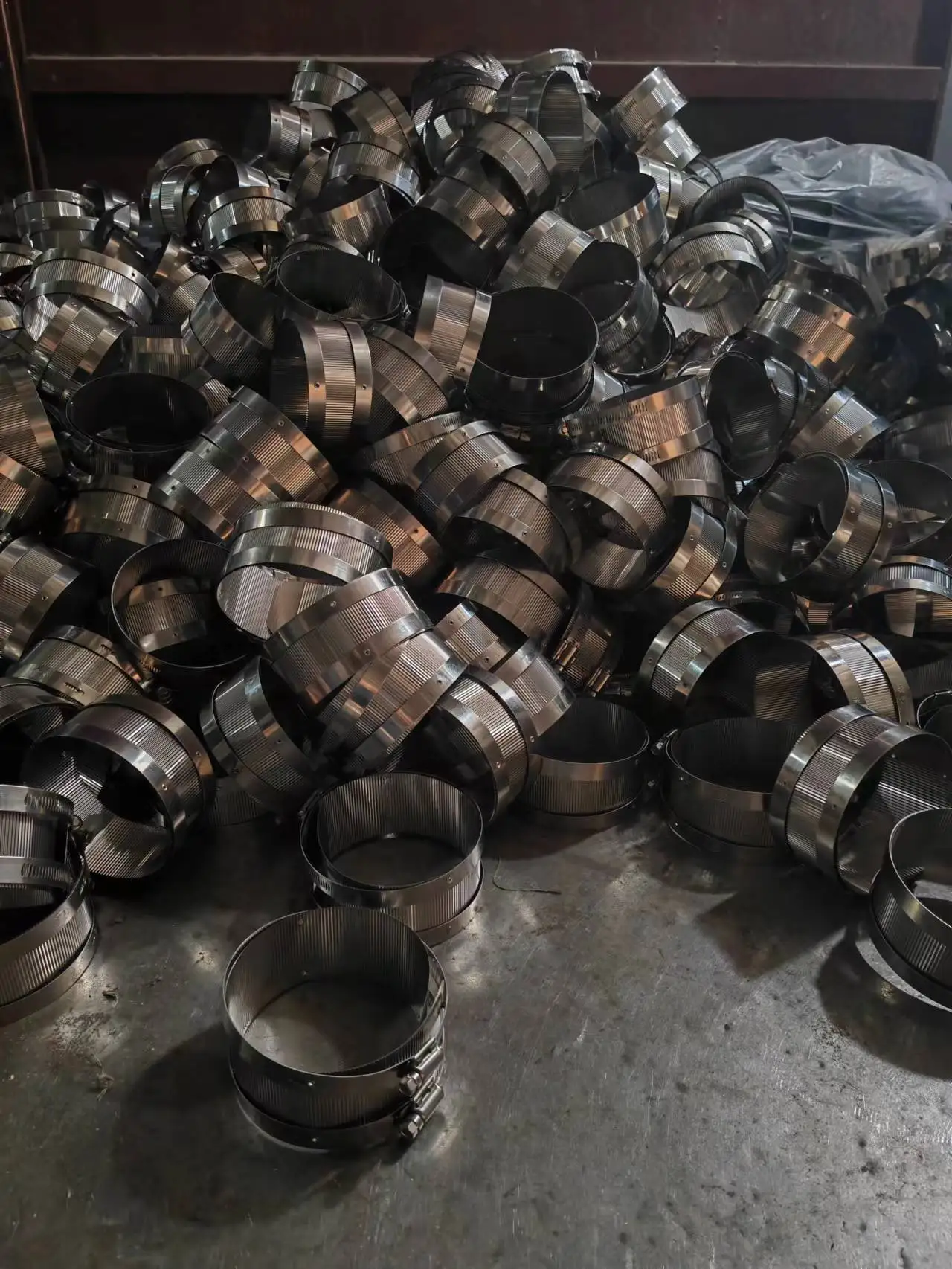 TJKS flexible rubber repair joints fittings type A coupling no-hub hose clamp