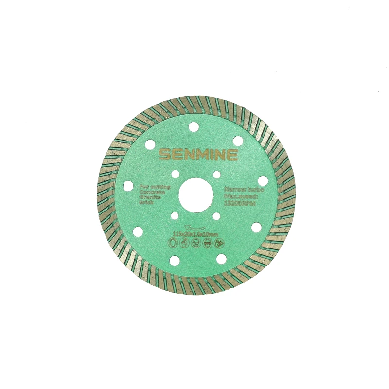 Hot Pressing 110mm discos de corte diamantado Stone Diamond Saw Blade for Online Sale
