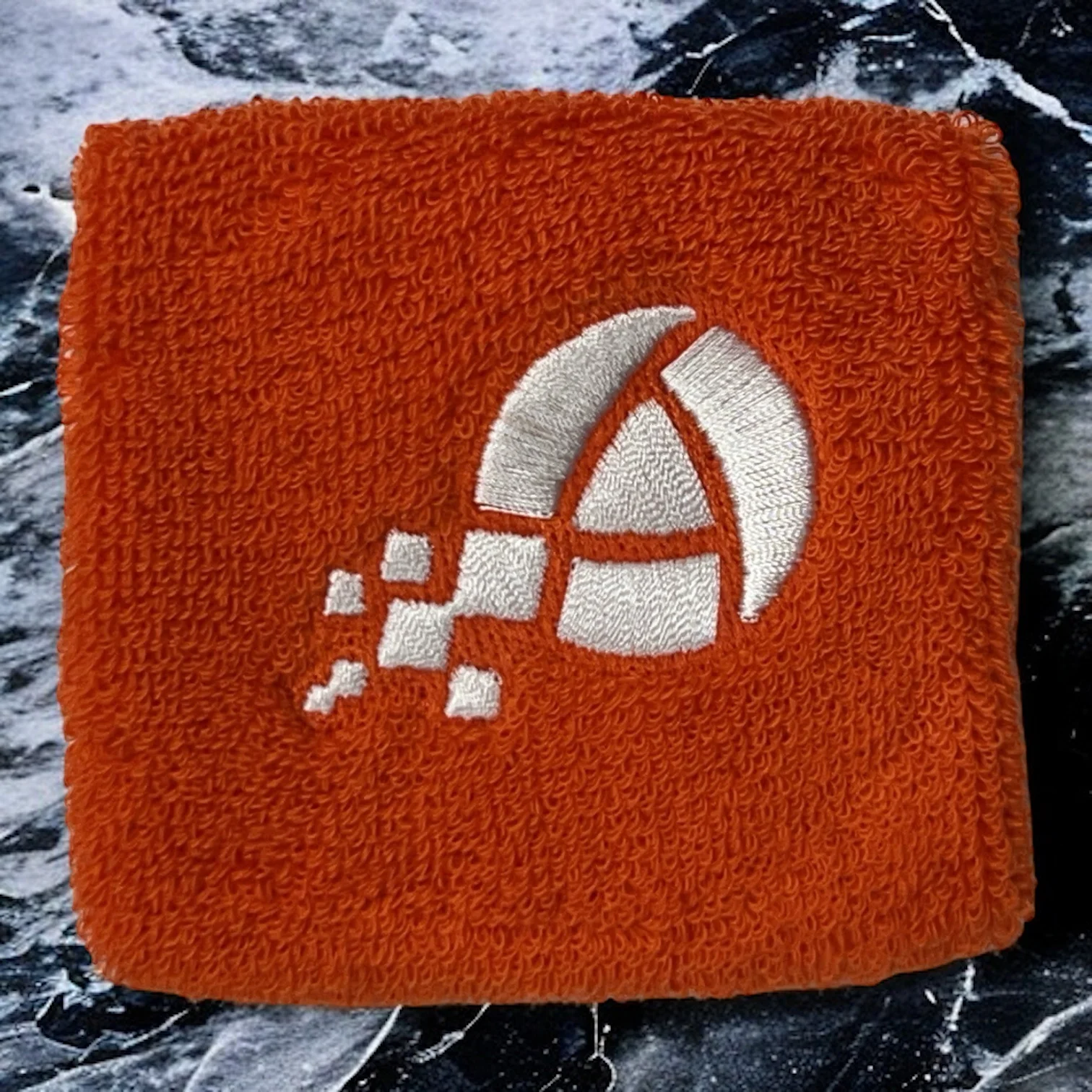 Custom Elastic Tennis Wristband Knitted Cotton Sweatband for Athletes Light Weight Embroidered Logo for Protection