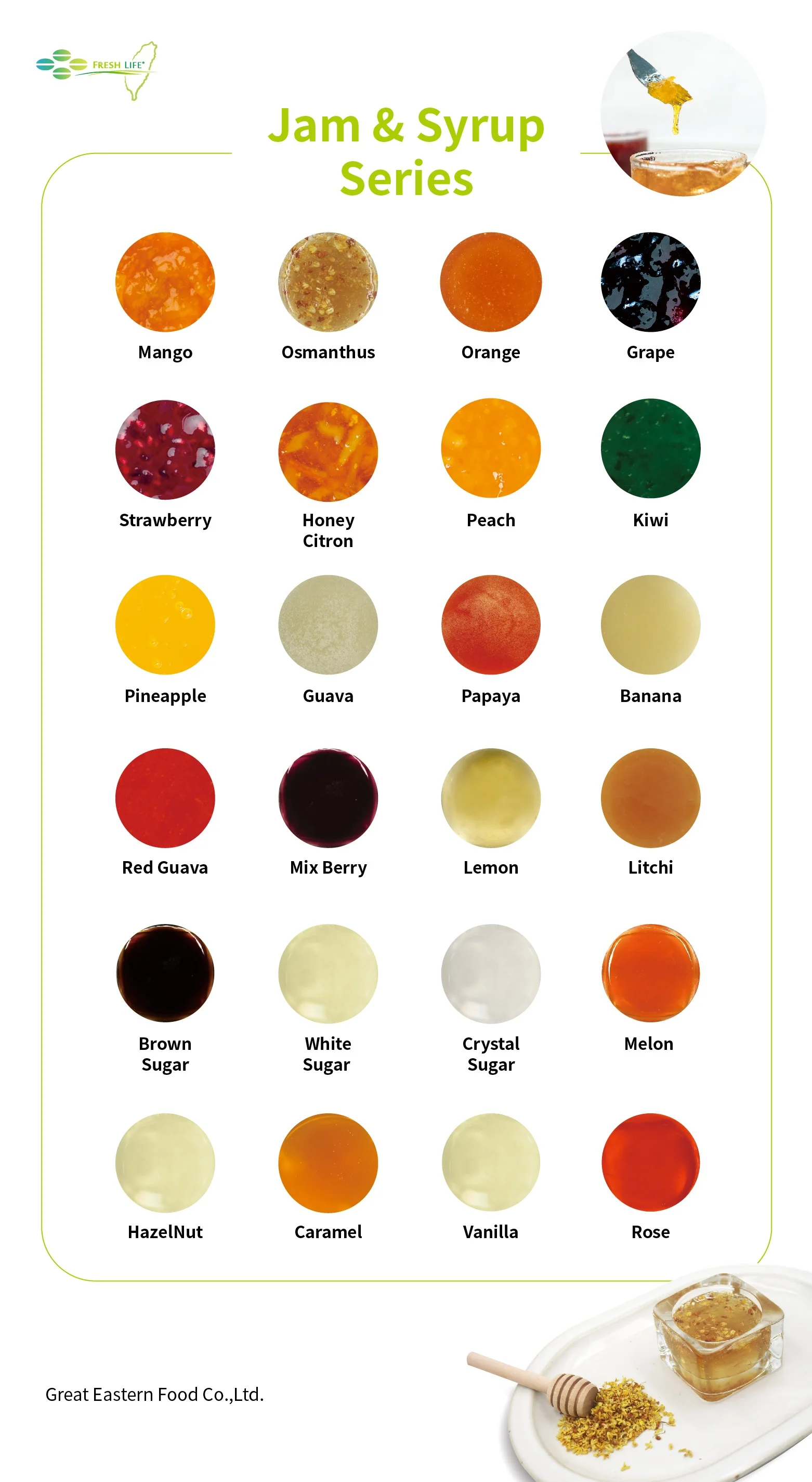 Taiwan Manufacturer Black Tea Topping Grape Fruit Puree Jam For Dessert Food Ingredients