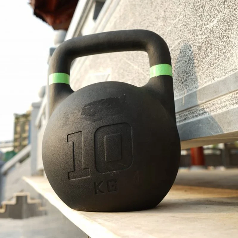 2024 Custom Pesas Rusas De Cast Iron Neopreno Kettlebells Competition Adjustable Kettlebell Set