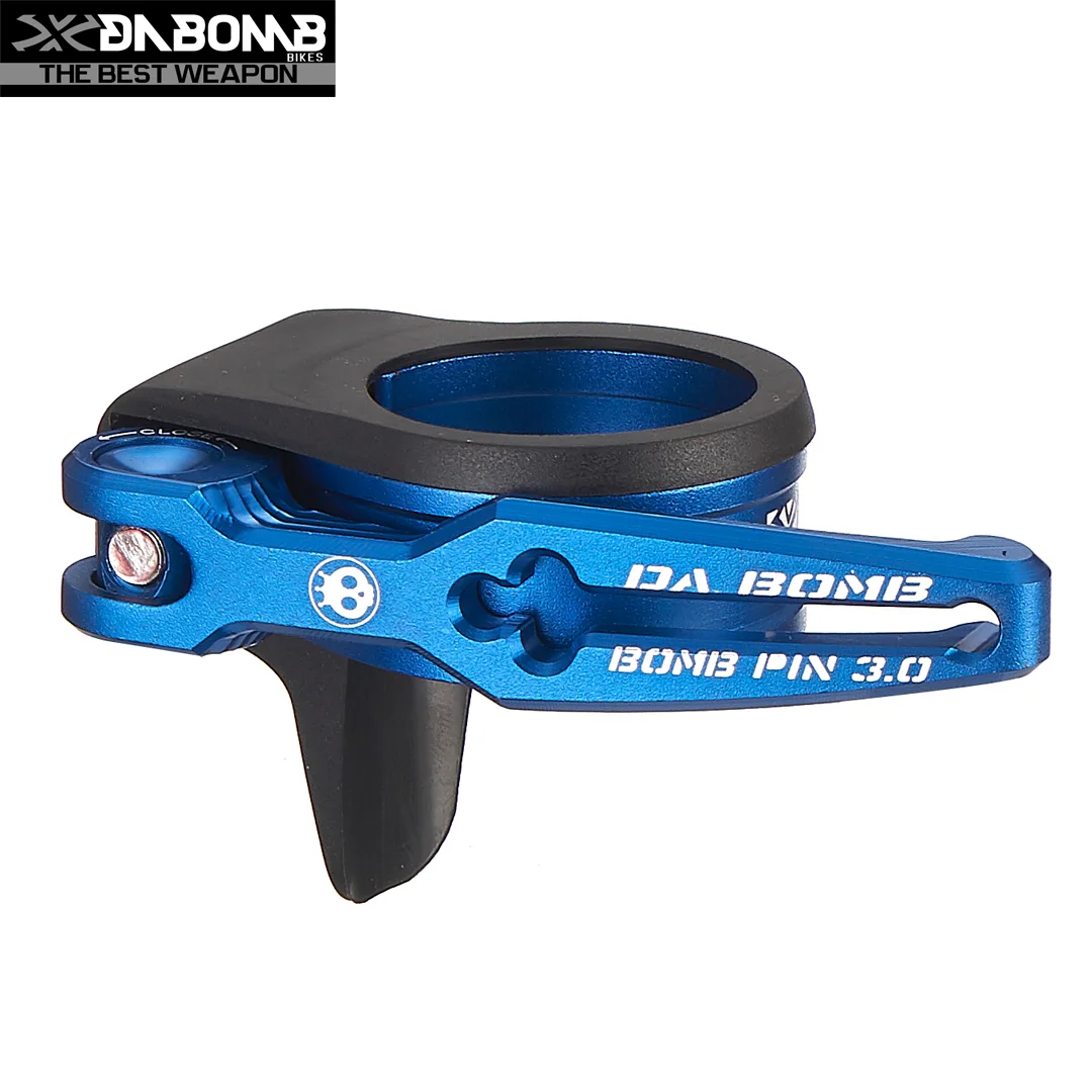 DABOMB MTB Waterproof Mountain Bike CNC QR Seatpost Clamp (60770530023)