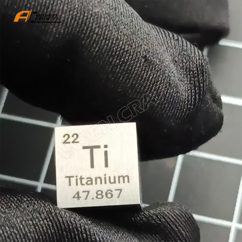 High Purity Metal  Titaniuum  Cube 10mm 25.4mm High Pure Best Price For Sale