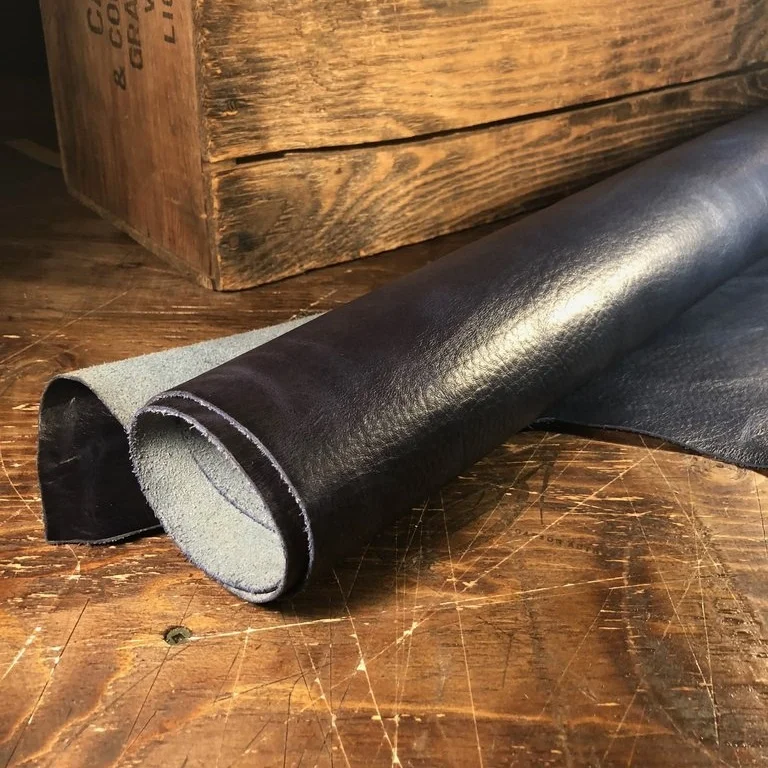 Oil Waxy Pull up Leather for Sofas Genuine Cow Skin Material Furniture
