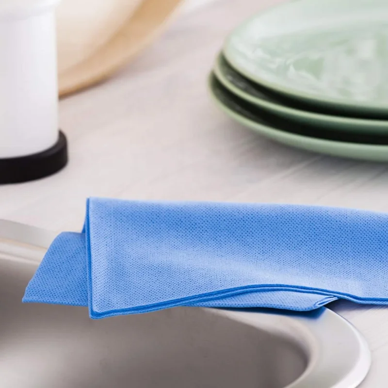 Heavy Duty Anti-bacterial Durable nonwoven disposable cleaning cloths wipe