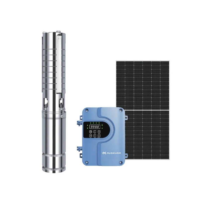 4 дюйма 2HP AC DC MAX головка 100 м 200 В Солнечный водяной насос Скважинные погружные солнечные насосы глубокая скважина для сельского хозяйства
