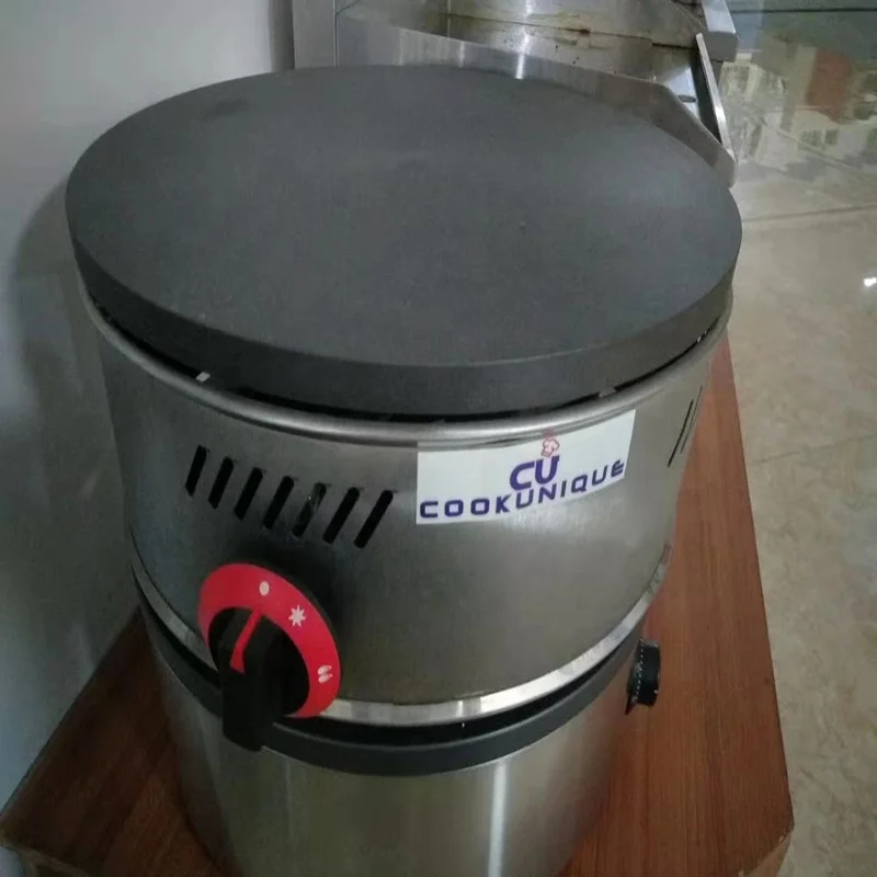 
China Factory Single Plate 45cm Electric Crepe Machine Commercial Electric Crepe Maker For Thin Pancake Making 